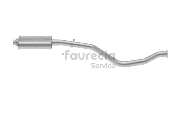 OEM 171728 Faurecia Keskiäänenvaimentaja FS45128 varten PEUGEOT, CITROЁN, TALBOT
