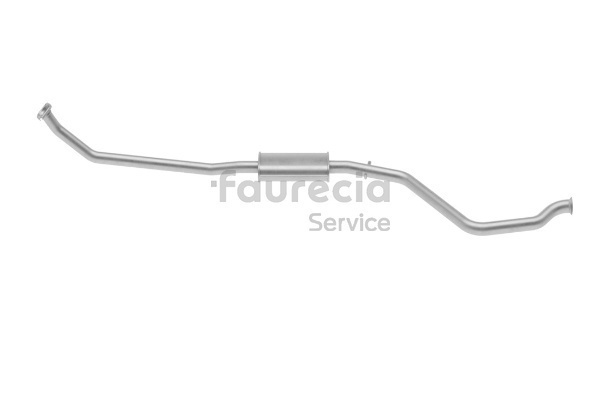 Fremre eksospotte (FS45129) fra Faurecia for PEUGEOT 306 Combi-coupé (7A, 7C, N3, N5) 1.9 D (51 KW / 69 HK / Fra 1993)