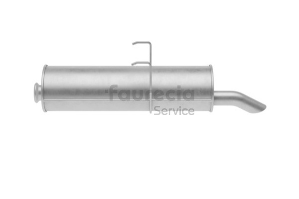 OEM 172632 Faurecia Takaäänenvaimentaja FS45170 varten PEUGEOT, CITROЁN