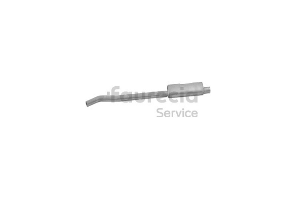Faurecia Fremre eksospotte FS45186 Forreste lyddemper Faurecia FS45186