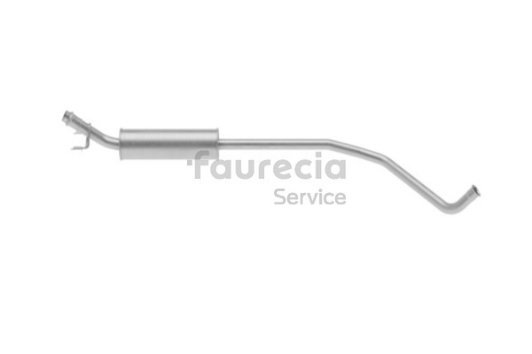 Faurecia Forreste lyddæmper FS45217 Forreste lyddæmper Faurecia FS45217