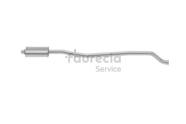 OEM 171782 Faurecia Keskiäänenvaimentaja FS45293 varten PEUGEOT, CITROЁN, DS, TALBOT, MASERATI