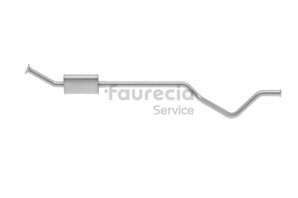 OEM 1717R3 Faurecia Keskiäänenvaimentaja FS45382 varten PEUGEOT, CITROЁN, TALBOT