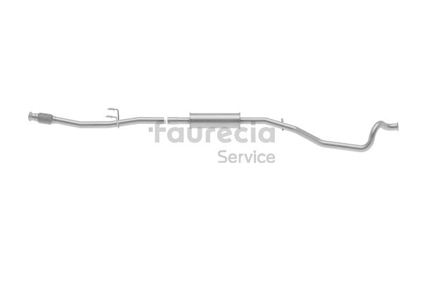 OEM 1717W5 Faurecia Etuäänenvaimentaja FS45416 varten PEUGEOT, CITROЁN, DS, TALBOT