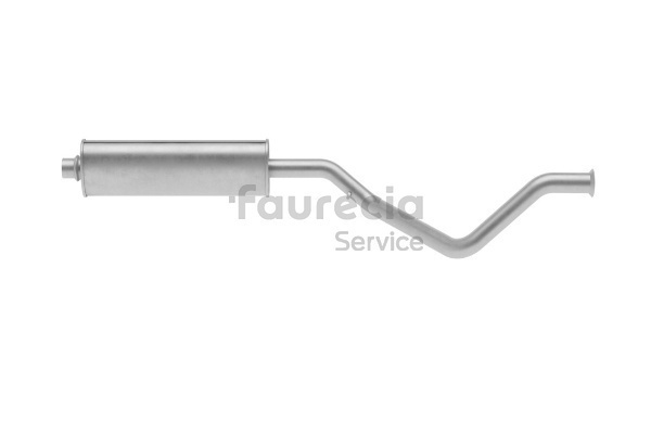 Faurecia Fremre eksospotte FS45419 Forreste lyddemper Faurecia FS45419