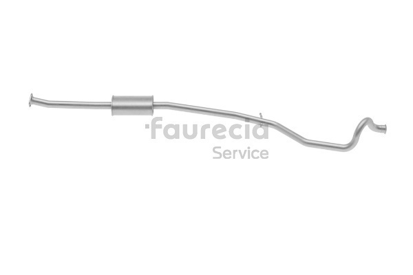 OEM 1717CC Faurecia Keskiäänenvaimentaja FS45443 varten PEUGEOT, CITROЁN, TALBOT