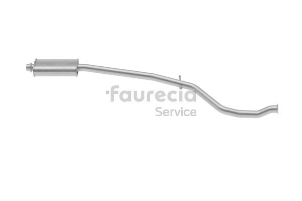 OEM 9809881280 Faurecia Keskiäänenvaimentaja FS45474 varten PEUGEOT, CITROЁN, DS