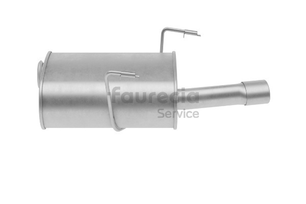 Bakre eksospotte (FS45527) fra Faurecia for PEUGEOT 406 Break (8E/F) 2.0 Turbo (108 KW / 147 HK / Fra 1996)