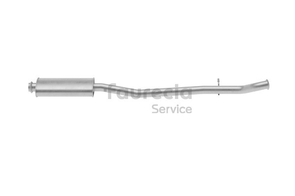 OEM 1717C7 Faurecia Keskiäänenvaimentaja FS45555 varten PEUGEOT, CITROЁN, DS, TALBOT