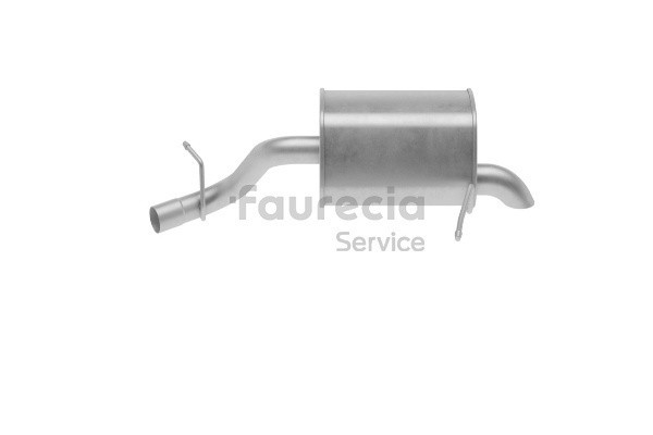 OEM 173052 Faurecia Rear silencer FS45646 for PEUGEOT, CITROЁN, DS