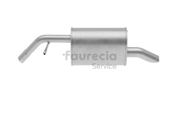 Bakre eksospotte (FS45774) fra Faurecia for PEUGEOT 207 (WA_, WC_) 1.6 HDi (82 KW / 112 HK / Fra 2009)