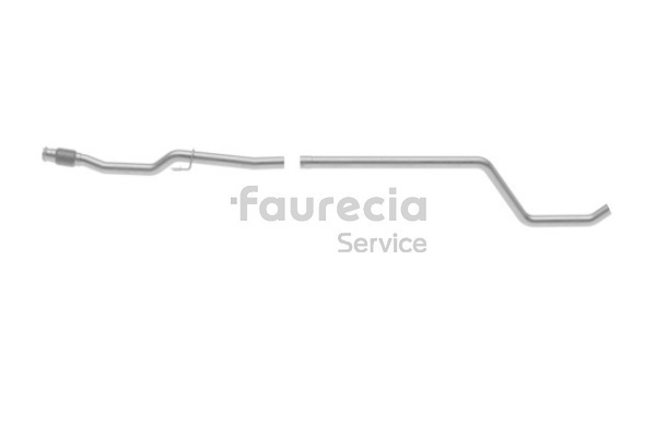 OEM 1717FA Faurecia Pakoputki FS45805 varten PEUGEOT, CITROЁN, DS
