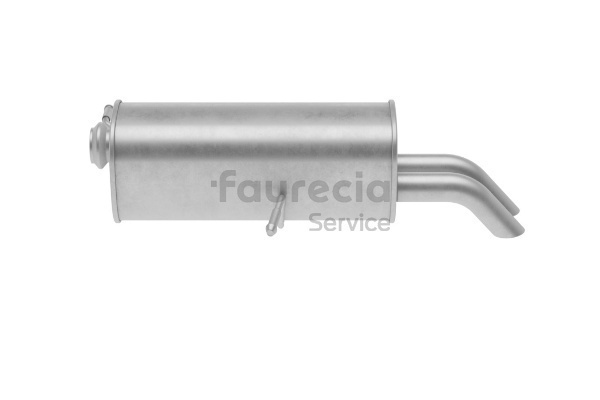 Bakre eksospotte (FS45864) fra Faurecia for CITROËN C4 I (LC_) 2.0 HDi (103 KW / 140 HK / Fra 2008)