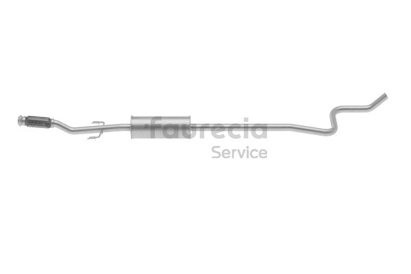 Faurecia Forreste lyddæmper FS45973 Forreste lyddæmper Faurecia FS45973