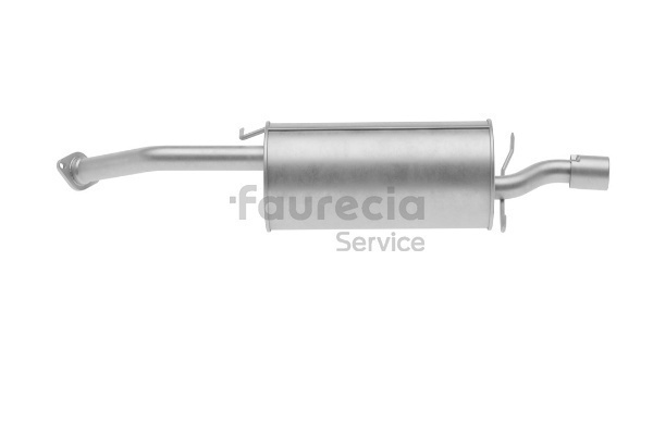 OEM FP0940100 Faurecia Takaäänenvaimentaja FS47094 varten MAZDA