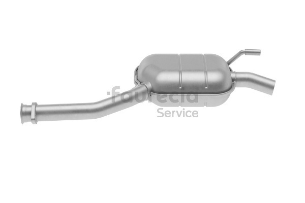 OEM 2014900601 Faurecia Keskiäänenvaimentaja FS50004 varten MERCEDES-BENZ