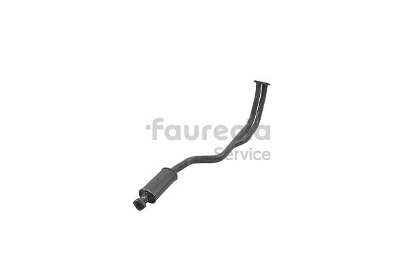 OEM 2014902419 Faurecia Etuäänenvaimentaja FS50007 varten MERCEDES-BENZ