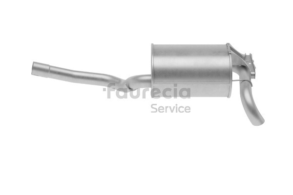 OEM 2014902415 Faurecia Takaäänenvaimentaja FS50009 varten MERCEDES-BENZ