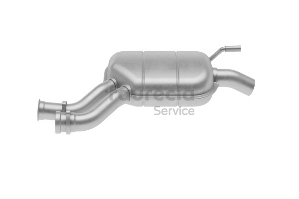 OEM 2014903915 Faurecia Keskiäänenvaimentaja FS50019 varten MERCEDES-BENZ