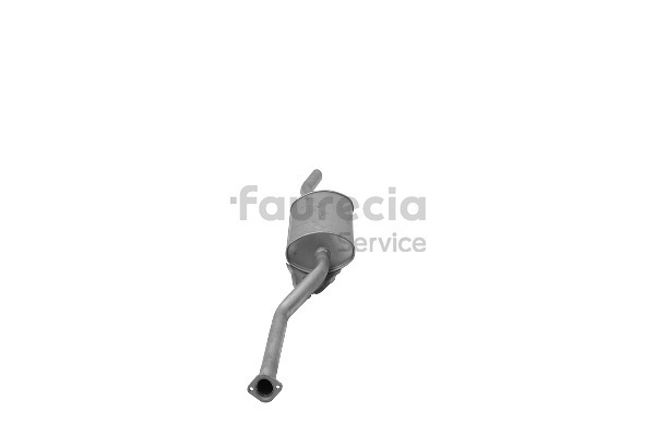 OEM 1234902815 Faurecia Keskiäänenvaimentaja FS50053 varten MERCEDES-BENZ