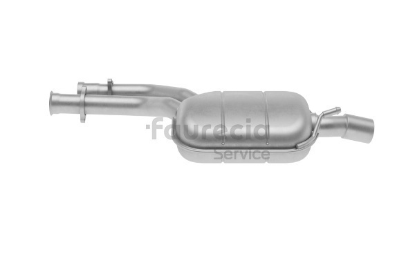 OEM 1244900635 Faurecia Silenciador intermedio FS50067 para MERCEDES-BENZ