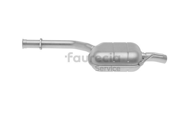OEM 1244911700 Faurecia Keskiäänenvaimentaja FS50071 varten MERCEDES-BENZ