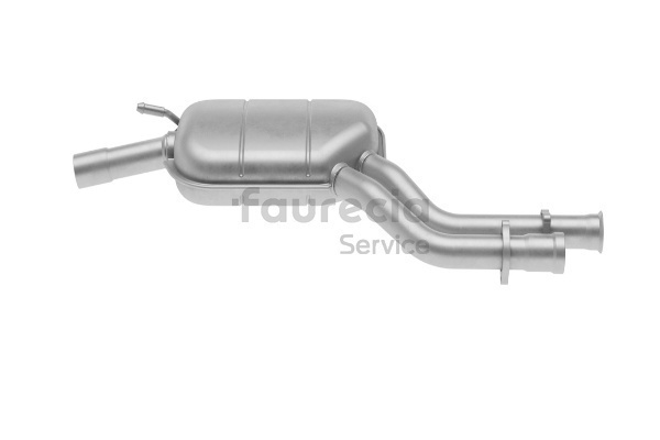 OEM 1244919701 Faurecia Silenciador intermedio FS50072 para MERCEDES-BENZ