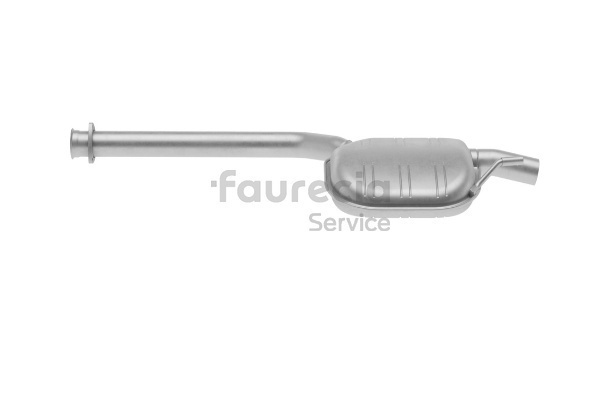 OEM 1244902021 Faurecia Keskiäänenvaimentaja FS50076 varten MERCEDES-BENZ