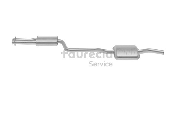 OEM 1234906715 Faurecia Keskiäänenvaimentaja FS50079 varten MERCEDES-BENZ