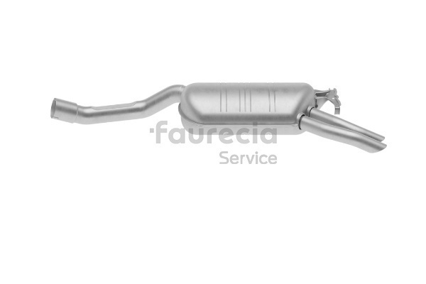 OEM 1244902215 Faurecia Takaäänenvaimentaja FS50084 varten MERCEDES-BENZ