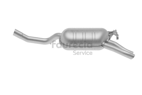 OEM 1244900715 Faurecia Takaäänenvaimentaja FS50087 varten MERCEDES-BENZ