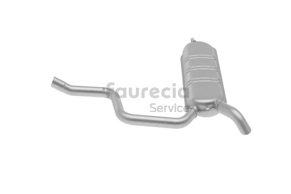 OEM 1244902121 Faurecia Takaäänenvaimentaja FS50088 varten MERCEDES-BENZ