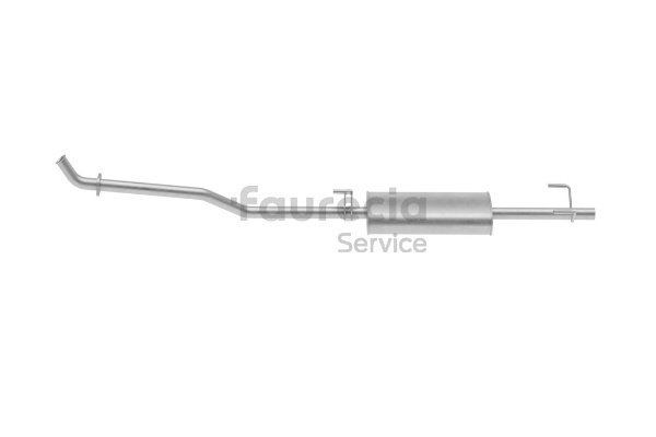 OEM 9014900401 Faurecia Takaäänenvaimentaja FS50140 varten MERCEDES-BENZ