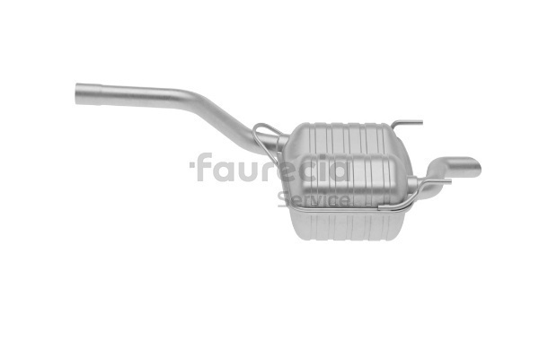 OEM 2024900715 Faurecia Takaäänenvaimentaja FS50154 varten MERCEDES-BENZ