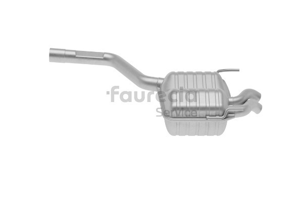 OEM 2024900515 Faurecia Takaäänenvaimentaja FS50167 varten MERCEDES-BENZ