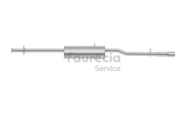 OEM 1684902521 Faurecia Takaäänenvaimentaja FS50233 varten MERCEDES-BENZ
