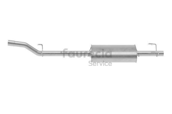 OEM 6904907819 Faurecia Takaäänenvaimentaja FS50314 varten MERCEDES-BENZ