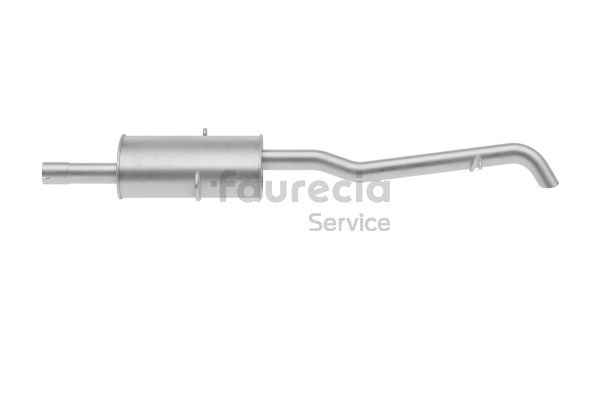 OEM 1684902021 Faurecia Takaäänenvaimentaja FS50325 varten MERCEDES-BENZ