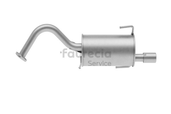 OEM 2010099B01 Faurecia Bakre eksospotte FS53008 for NISSAN