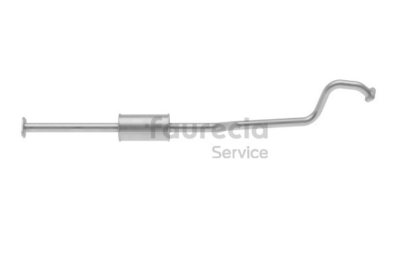 Faurecia Fremre eksospotte FS53027 Forreste lyddemper Faurecia FS53027