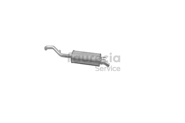 Bakre eksospotte (FS55015) fra Faurecia for RENAULT 11 (B/C37_) 1.1 (B/C371) (35 KW / 48 HK / Fra 1983)
