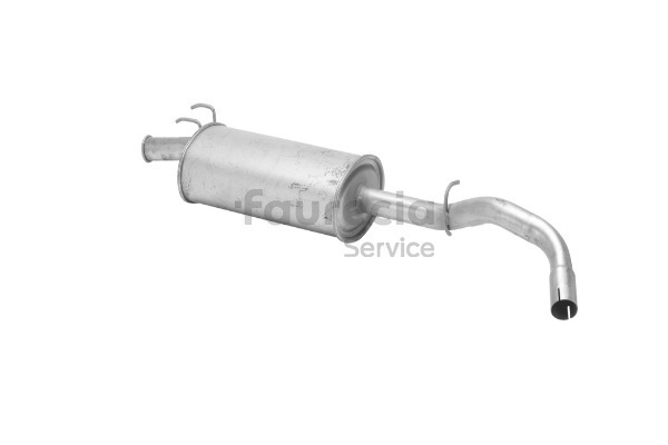 Bakre eksospotte (FS55016) fra Faurecia for RENAULT 11 (B/C37_) 1.1 (B/C371) (35 KW / 48 HK / Fra 1983)