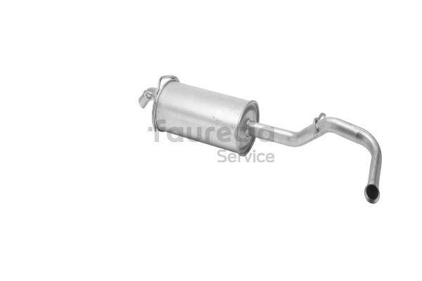 OEM 7700876248 Faurecia Silenciador trasero FS55017 para RENAULT, DACIA