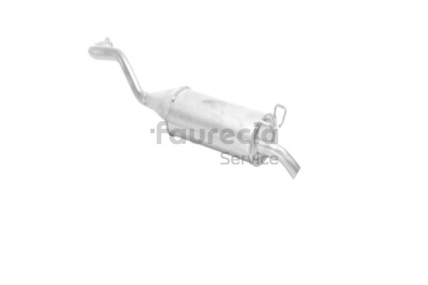 OEM 7700787218 Faurecia Takaäänenvaimentaja FS55018 varten RENAULT, DACIA, RENAULT TRUCKS