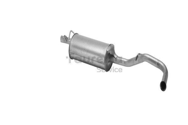 Bakre eksospotte (FS55019) fra Faurecia for RENAULT 19 II Chamade (L53_) 1.4 (532) (43 KW / 58 HK / Fra 1992)