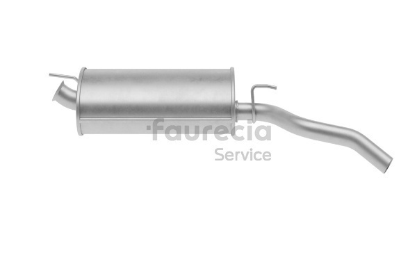 OEM 7700779630 Faurecia Takaäänenvaimentaja FS55022 varten RENAULT, DACIA