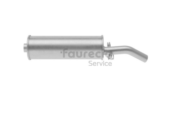 Bakre eksospotte (FS55024) fra Faurecia for RENAULT 12 Variable (117_) 1.3 (1170) (40 KW / 54 HK / Fra 1970)
