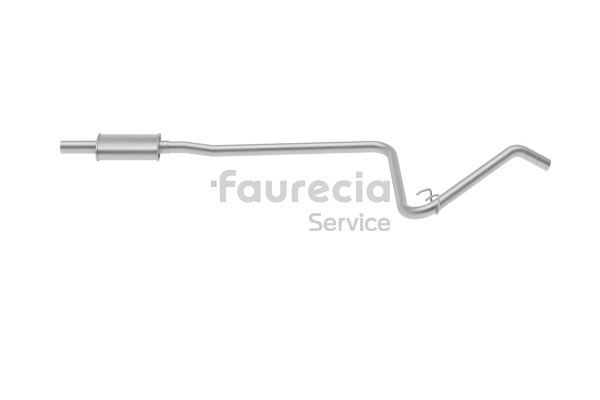 OEM 7700756217 Faurecia Keskiäänenvaimentaja FS55026 varten RENAULT, DACIA