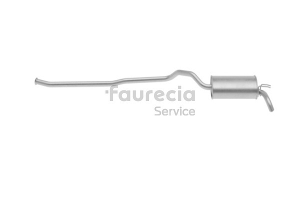 OEM 7700821226 Faurecia Marmitta FS55036 per RENAULT, DACIA