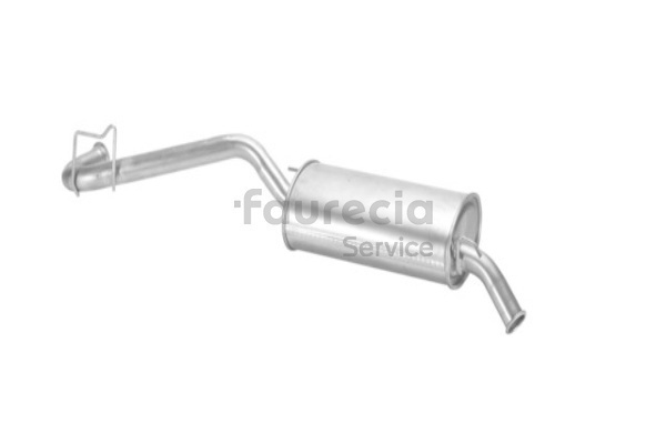OEM 7700797695 Faurecia Marmitta FS55038 per RENAULT, DACIA, RENAULT TRUCKS